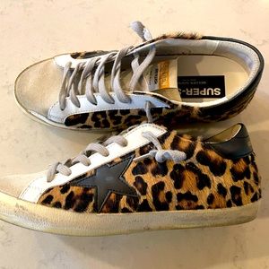 Golden Goose Super-Star Leopard size 39